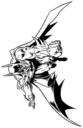 Plansa de colorat cu Batman 69 66